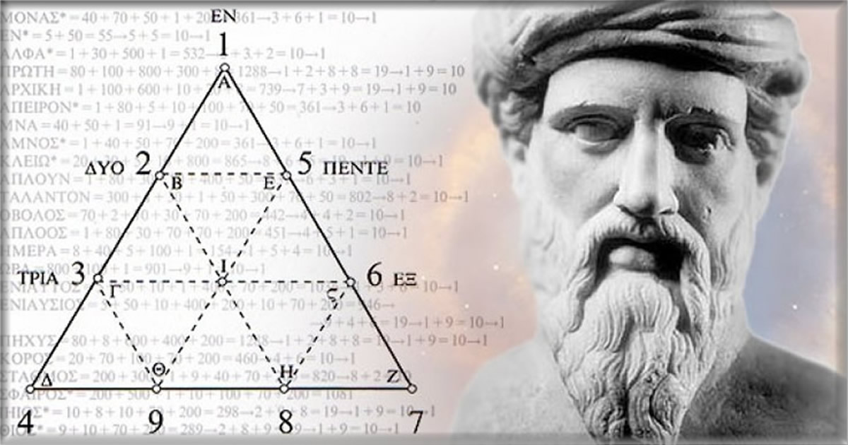 statue of Pytagora with numerology the power of numbers