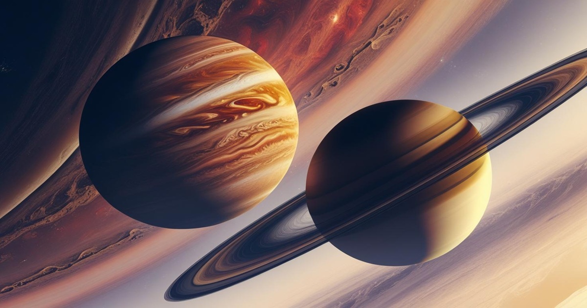 Saturn and Jupiter planets in astrology