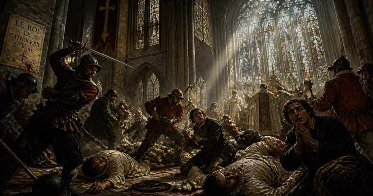How the St. Bartholomew’s Day Massacre unfolded