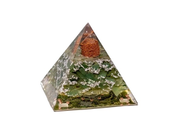 Celtic Green - Orgonite Pyramid